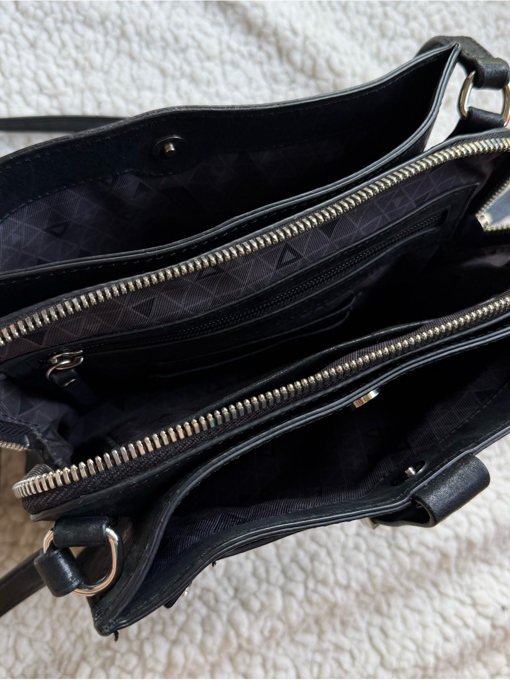 Botkier Warren Studded Black Leather Crossbody Bag - Picture 6 of 9